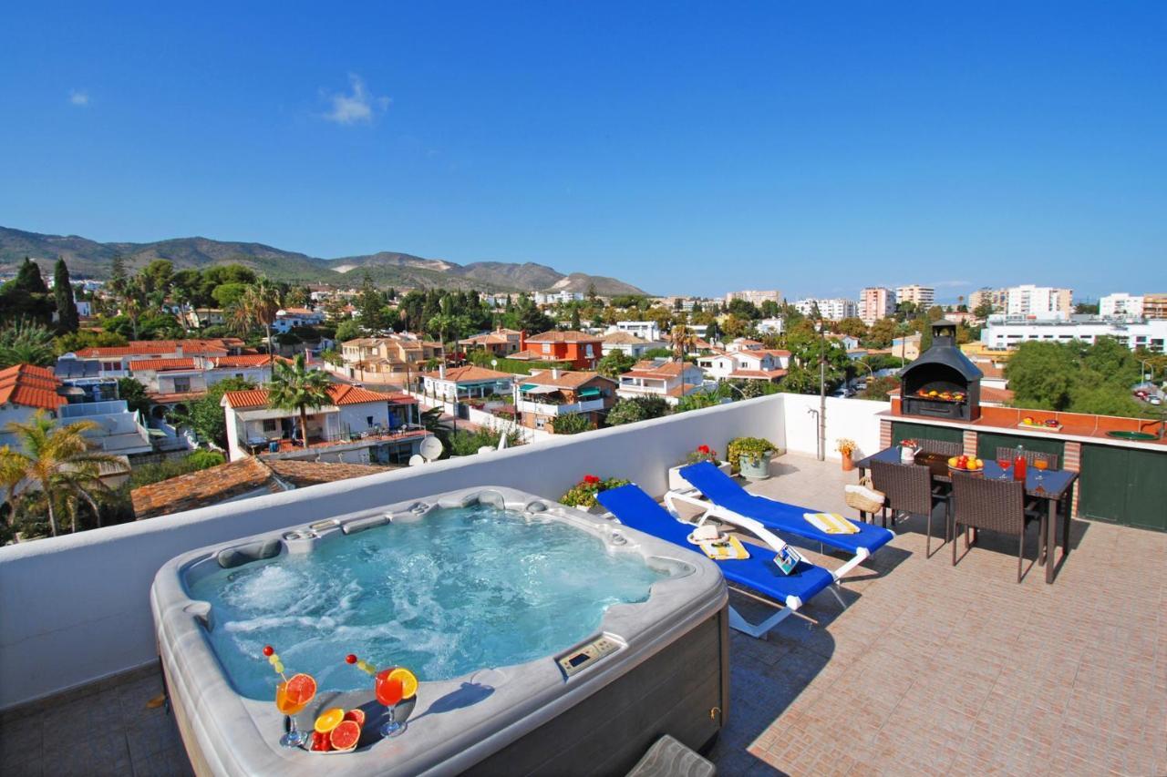 Appartamento Isla De Benalmadena 1, Jacuzzi, 80M From The Sea, Ac, Bbq, Private Parking, Big Terrace Esterno foto