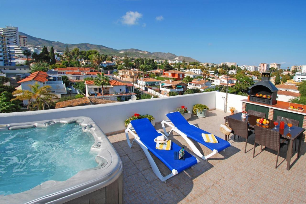 Appartamento Isla De Benalmadena 1, Jacuzzi, 80M From The Sea, Ac, Bbq, Private Parking, Big Terrace Esterno foto